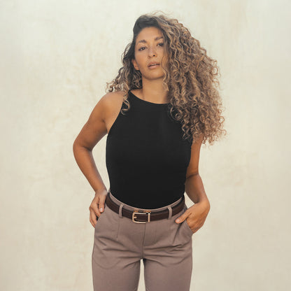 Classic Belt - Brown (vegan)
